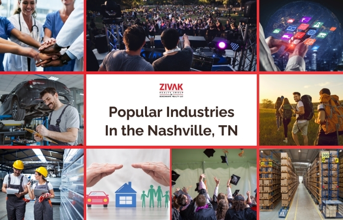 Popular Industries In the Nashville, TN